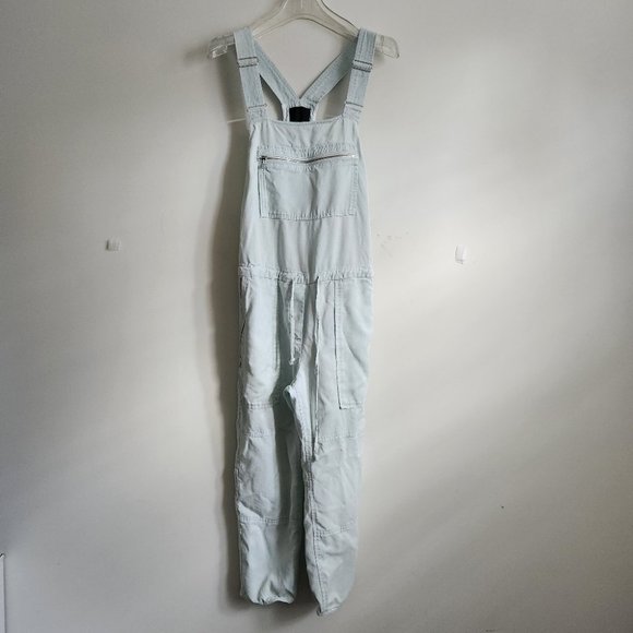 *SOLD* Aritzia Wilfred Free Valletta overalls mint green sz XXS - Picture 2 of 4